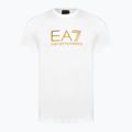 Koszulka męska EA7 Emporio Armani Train Gold Label Tee Pima Big Logo white