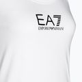 Koszulka damska EA7 Emporio Armani Train Shiny white/logo black 3