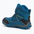 Śniegowce dziecięce CMP Pyry Snowboots petrol/yellow fluo 3