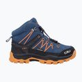 Buty trekkingowe dziecięce CMP Rigel Mid bluesteel / flame 9