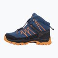 Buty trekkingowe dziecięce CMP Rigel Mid bluesteel / flame 10