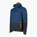 Kurtka softshell męska CMP 34A7547 Fix Hood bluesteel 3