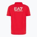 Koszulka męska EA7 Emporio Armani Train Visibility Polo salsa 2