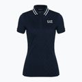 Koszulka damska EA7 Emporio Armani Golf Pro Polo Damier armani blue