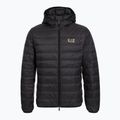 Kurtka męska EA7 Emporio Armani Train Core Id Down Light Jacket Hoodie black