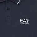 Koszulka polo męska EA7 Emporio Armani Core Identity Piqué Polo armani blue 3