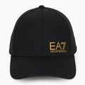 Czapka z daszkiem EA7 Emporio Armani TrainCore IdentityLogo black/gold 2