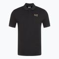 Koszulka męska EA7 Emporio Armani Train 7 Lines Polo black 0200