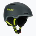 Kask narciarski Briko Aran matt shark gray/light gray/electric lime