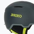 Kask narciarski Briko Aran matt shark gray/light gray/electric lime 7