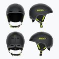 Kask narciarski Briko Aran matt shark gray/light gray/electric lime 10