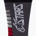 Skarpety Alpinestars Drop 22 black/bright red 4