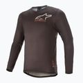 Longleeve rowerowy męski Alpinestars Alps 6.0 V2 black/coral