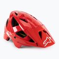 Kask rowerowy Alpinestars Vector Tech A2 bright red/light gray glossy