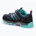 Buty trekkingowe dziecięce CMP Rigel Low Wp blue/acqua 3