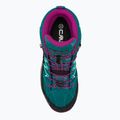 Buty trekkingowe dziecięce CMP Rigel Mid Wp lake/pink fluo 5