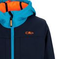 Kurtka softshell dziecięca CMP 3A00094 Fix Hood b.blue/danubio 3
