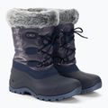 Śniegowce damskie CMP Nietos Low Snowboots Wp black/blue 4