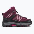 Buty trekkingowe dziecięce CMP Rigel Mid Wp prugna/peach 2
