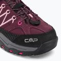 Buty trekkingowe dziecięce CMP Rigel Mid Wp prugna/peach 8