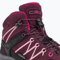 Buty trekkingowe dziecięce CMP Rigel Mid Wp prugna/peach 10