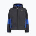 Kurtka softshell dziecięca CMP 3A00094 Fix Hood antracite/royal 6