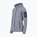 Bluza damska CMP 3H19826 Fix Hood blue ink/bianco 7