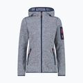 Bluza damska CMP 3H19826 Fix Hood blue ink/bianco 8
