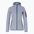 Bluza damska CMP 3H19826 Fix Hood blue ink/bianco