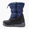 Śniegowce juniorskie CMP Sneewy Snowboots black blue/fucsia 11