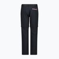 Spodnie trekkingowe damskie CMP 3T51446 Zip Off antracite/fard 2