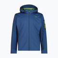 Kurtka softshell męska CMP 39A5027 Zip Hood dusty blue/b.blue