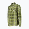 Koszula męska CMP 30T9927 oil green/moss/zolfo 3