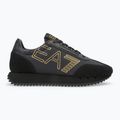 Buty EA7 Emporio Armani Black & White Vintage triple black/ gold 2