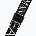 Pasek do spodni EA7 Emporio Armani Allover Logo black/white 2
