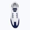 Buty EA7 Emporio Armani Black & White Vintage white/medieval blu 5
