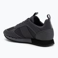 Buty EA7 Emporio Armani Black & White Laces asphalt grey/silv.g7 3