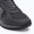 Buty EA7 Emporio Armani Black & White Laces asphalt grey/silv.g7 7