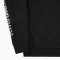 Bluza męska Emporio Armani EA7 Train Logo Series Extended Logo Hoodie black/white 3