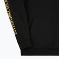 Bluza męska Emporio Armani EA7 Train Logo Series Extended Logo Hoodie black/gold 3