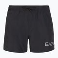 Szorty kąpielowe męskie EA7 Emporio Armani Extended Logo Boxer black/silver