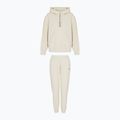 Dres damski EA7 Emporio Armani Train Tracksuit HO 1/4 Zip almond milk