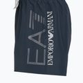 Szorty kąpielowe męskie EA7 Emporio Armani Swim Trunks With Oversized Logo armani blue/silver 3