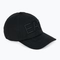Czapka z daszkiem EA7 Emporio Armani Train Logo Series Embroidered black