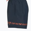 Szorty kąpielowe męskie EA7 Emporio Armani Extended Logo Boxer armani blue/tangerine tango 3
