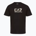 Koszulka męska EA7 Emporio Armani Visibility Cotton Crew black/beige