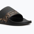 Klapki EA7 Emporio ArmaniWater Sports Tape full black/gold 7