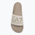 Klapki EA7 Emporio Armani Water Sports Visibility cobblestone/silver birch 5