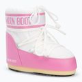 Śniegowce damskie Moon Boot Icon Low Nylon pink/white