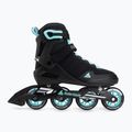 Rolki damskie Rollerblade Sirio 80 W black/teal blue 2